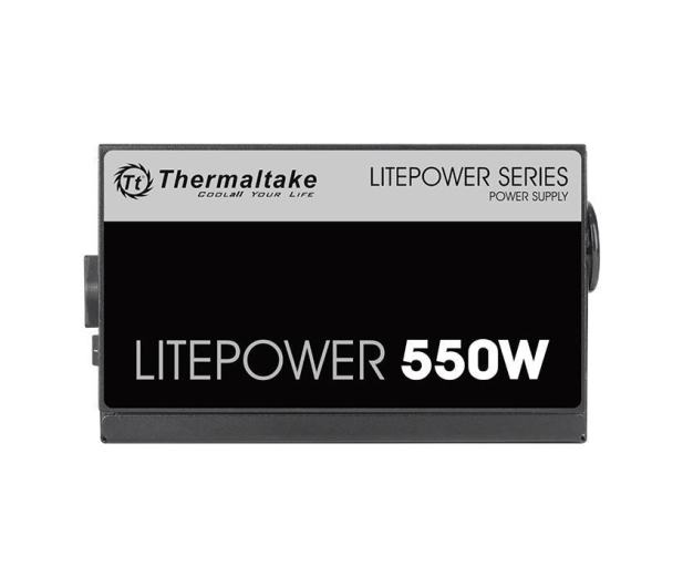 THERMALTAKE Litepower II Black 550W (Active PFC, 2xPEG, 120mm, Single Rail) PS-LTP-0550NPCNEU-2 - 402021 - zdjęcie 4